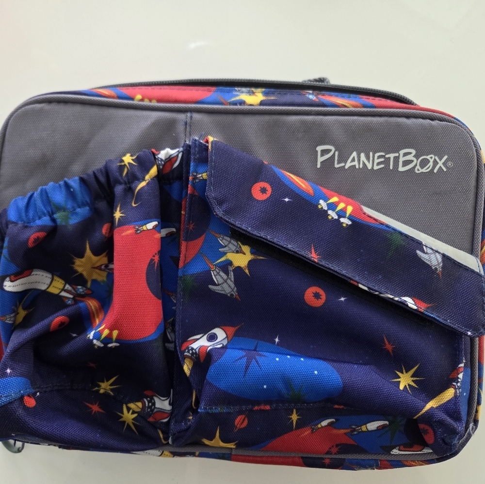 PlanetBox Space-Themed Lunch Bag With STRAP